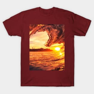 Sunset In The Waves T-Shirt